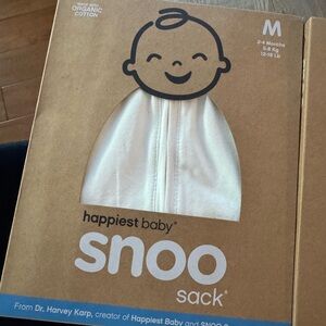 SNOO SACK NWT SIZE M 2-4mo organic cotton